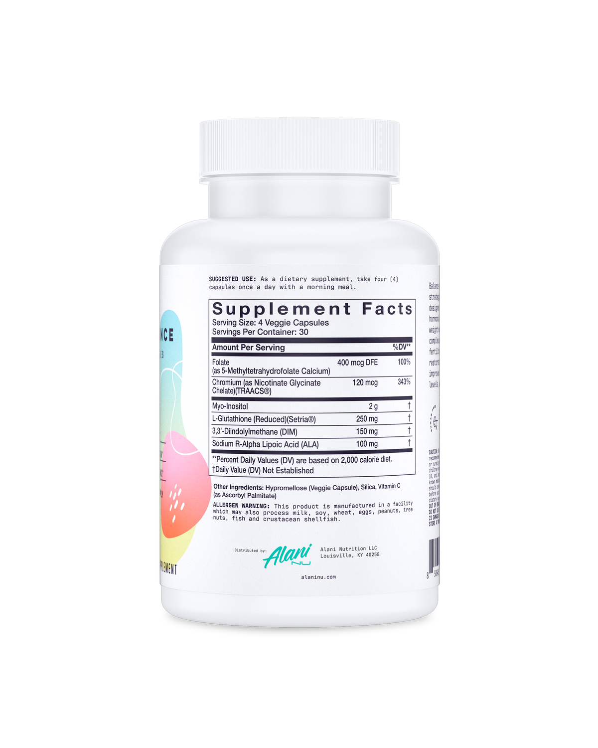 Balance Beauty and Wellness Capsules, 30-Day Supply