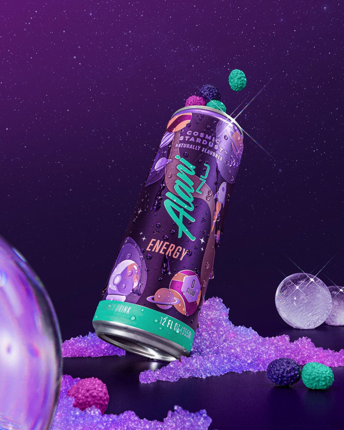 Cosmic Stardust Sugar-Free Energy Drink, 12-Pack