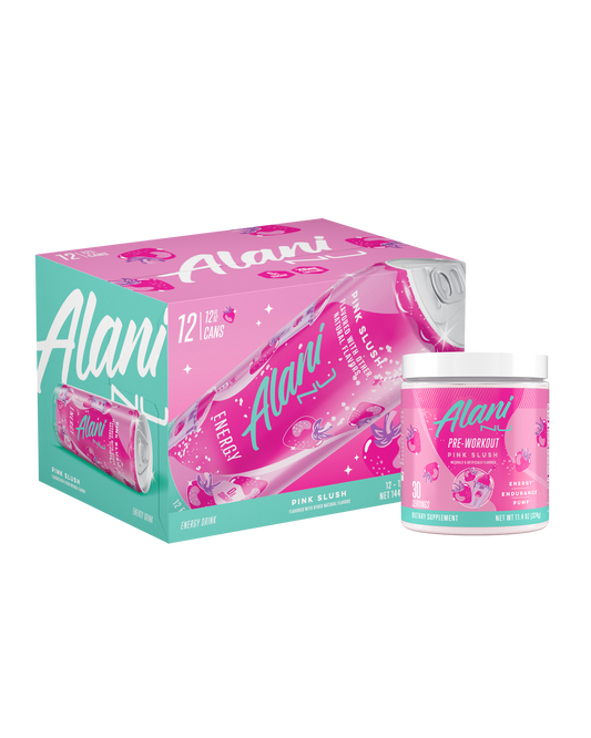 Pink Slush Energy Drink with Pre-Workout Bundle