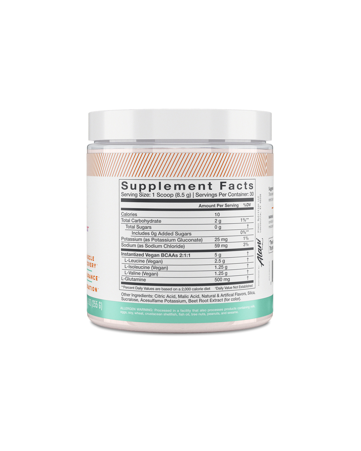 BCAA Recovery and Hydration Powder, Hawaiian Shaved Ice