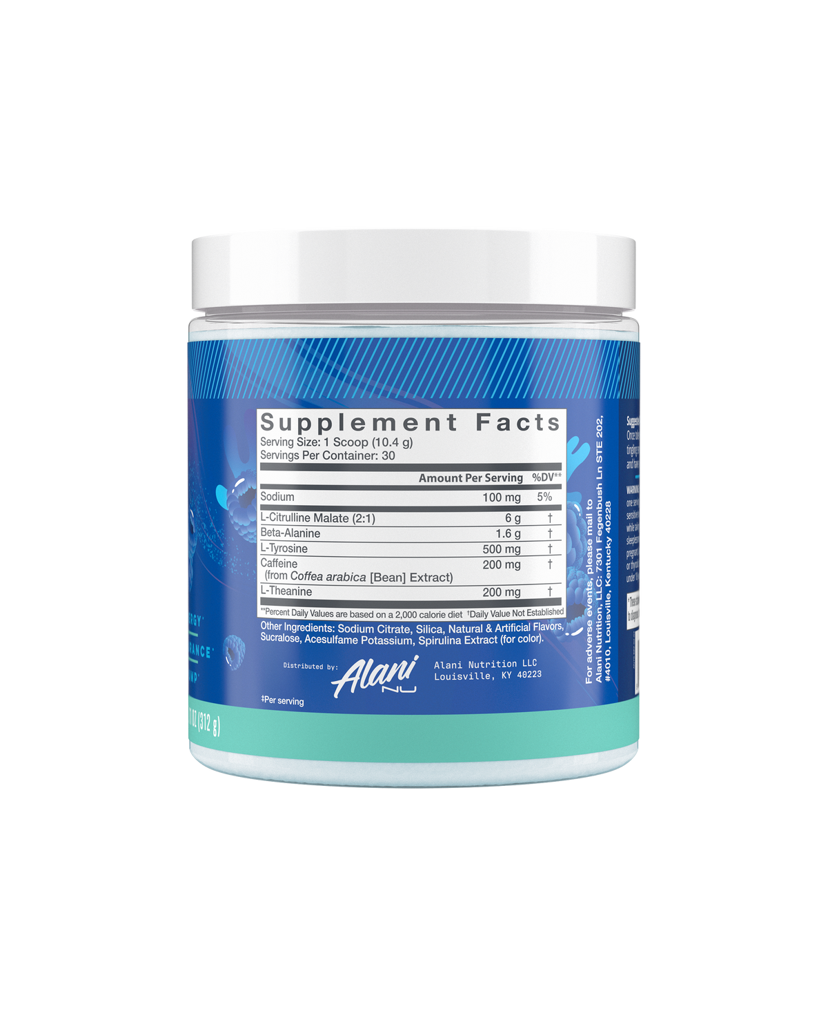 Breezeberry Pre-Workout Formula, 30 Servings