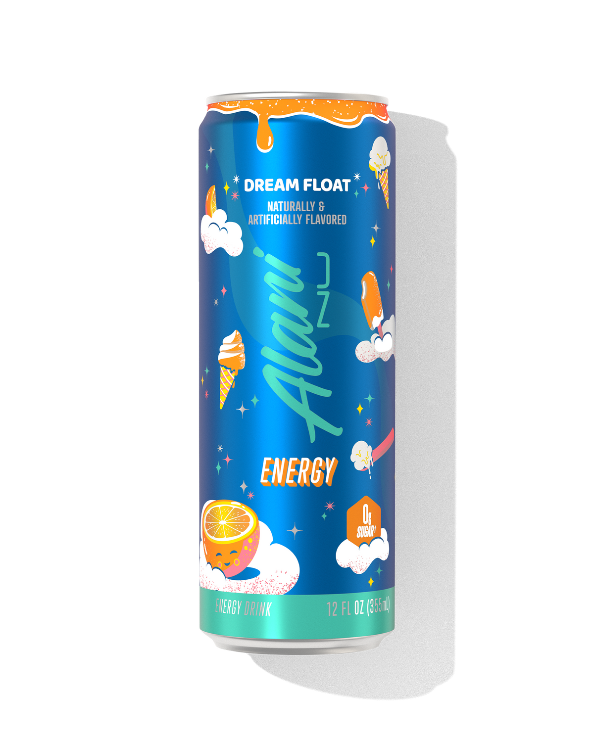 Dream Float Orange Cream Energy Drink, 12-Pack